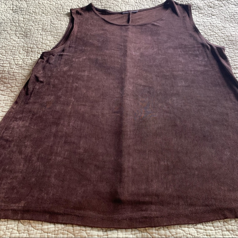 Dark Brown Tank with Shimmery Highlights Size XL - Picture 12 of 12